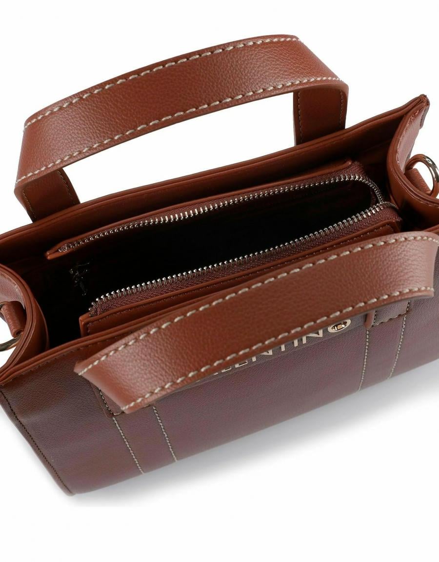 BOLSO VALENTINO AURY RE SHOPPING VBS9OB05 en color Cuero