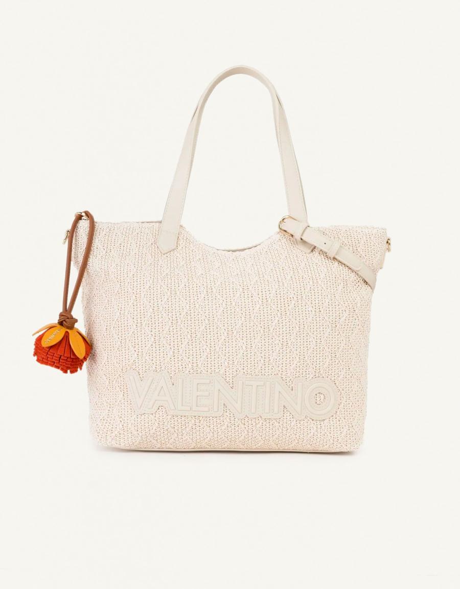 BOLSO VALENTINO COURMAYEUR VBS7GG01PAG en color Blanco