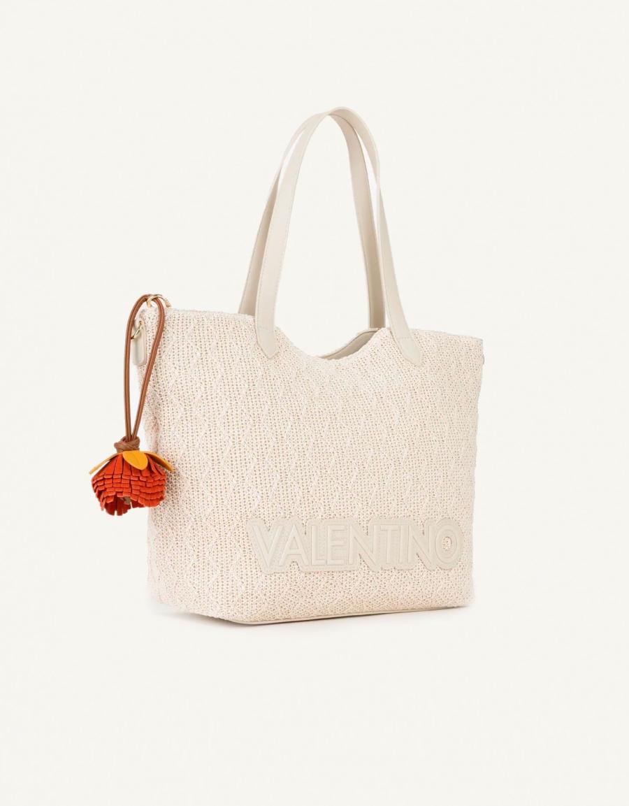 BOLSO VALENTINO COURMAYEUR VBS7GG01PAG en color Blanco