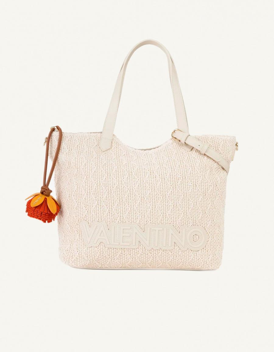 BOLSO VALENTINO COURMAYEUR VBS7GG01PAG en color Blanco