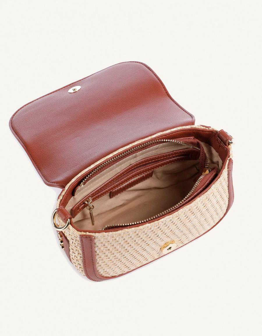 BOLSO VALENTINO DEMETRIA VBS9R909 en color Blanco
