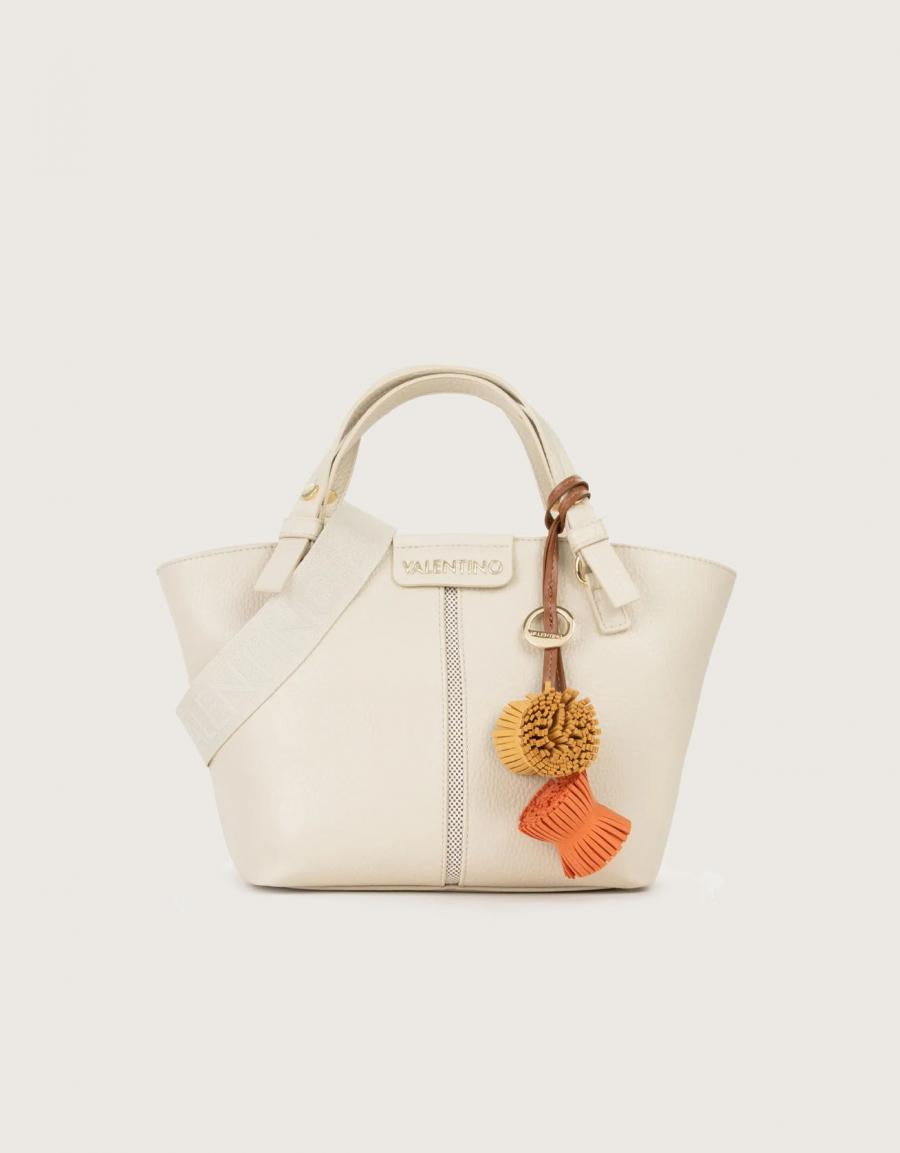 BOLSO VALENTINO HYBRIS RE VBS9OV05 en color Blanco