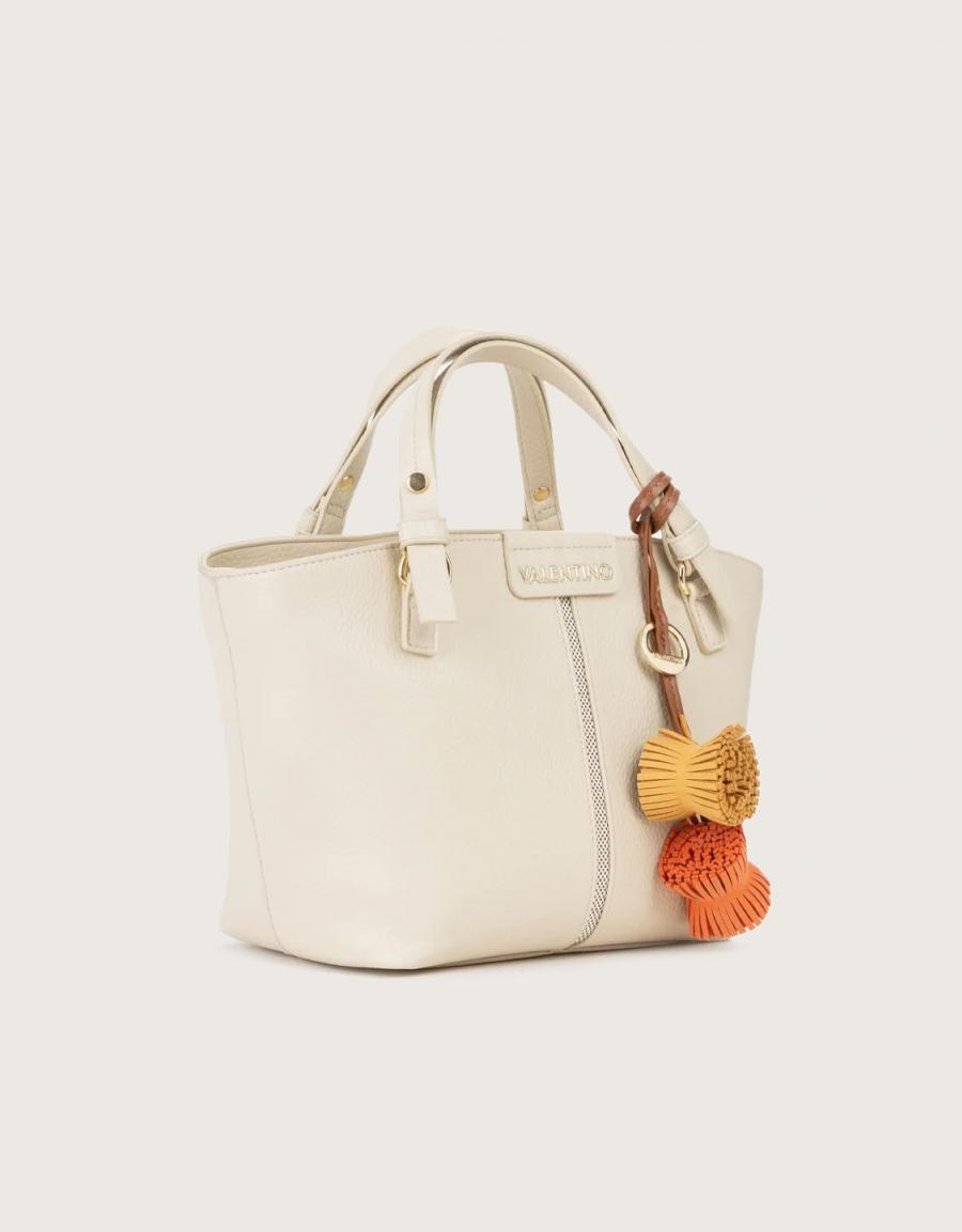 BOLSO VALENTINO HYBRIS RE VBS9OV05 en color Blanco