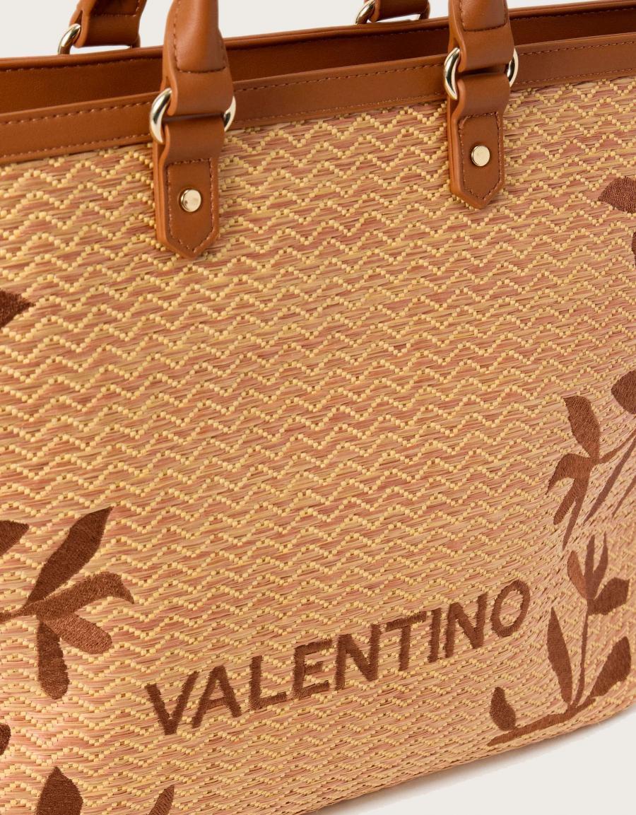 BOLSO VALENTINO KORE SHOPPING VBS9TG04PAG en color Blanco