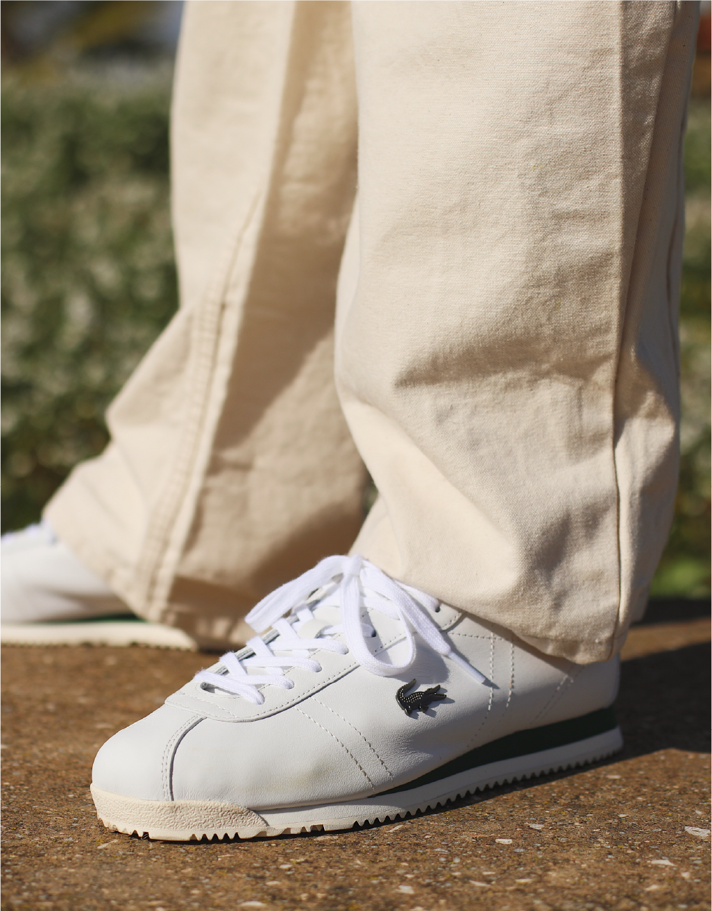 ZAPATILLAS LACOSTE CLUB-LOW 1265 SMA en color Hielo