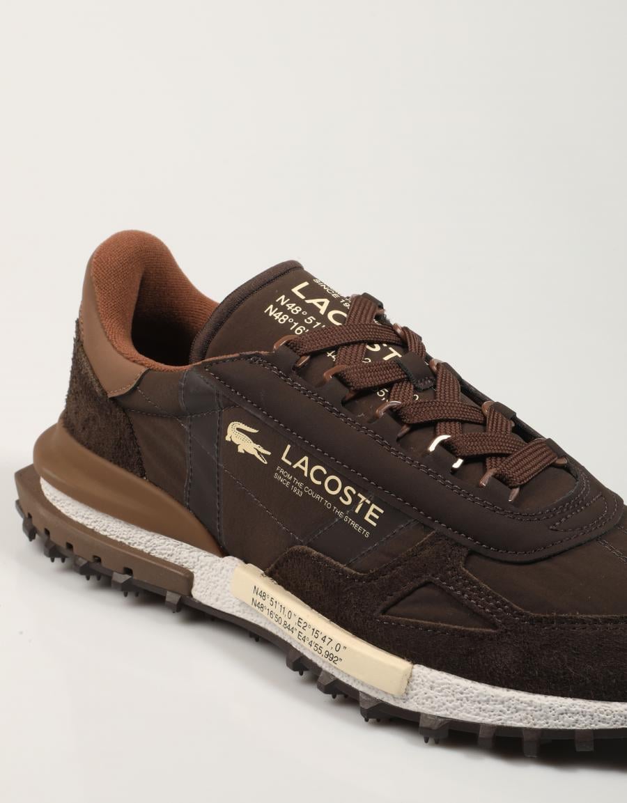 ZAPATILLAS LACOSTE ELITE ACTIVE 1263 SMA en color Marron
