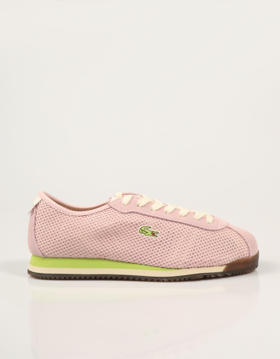 ZAPATILLAS LACOSTE CLUB-LOW 126 3 SFA en color Rosa