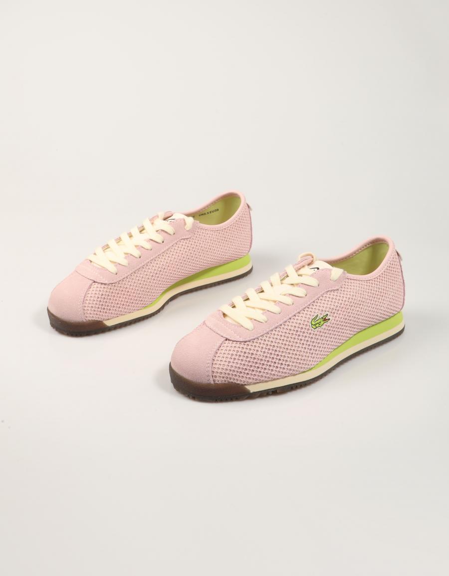 ZAPATILLAS LACOSTE CLUB-LOW 126 3 SFA en color Rosa