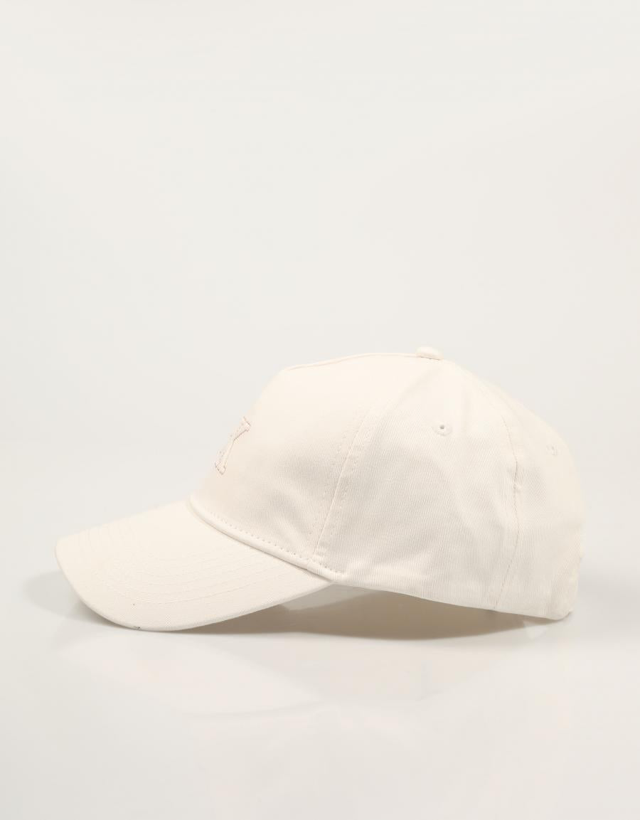 GORRA CALVIN KLEIN MONOGRAM LUREX EMBROIDERY CAP en color Beige