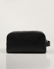 NECESER CALVIN KLEIN EMBOSSED EMBLEM WASHBAG en color Negro