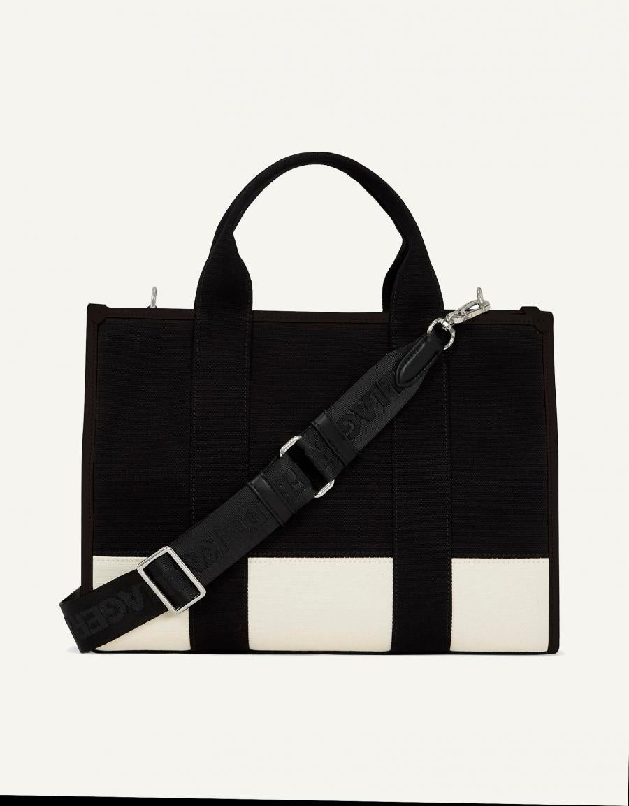 RSG SQUARE MD TOTE COL en color Negro