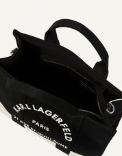 BOLSO KARL LAGERFELD K/RSG SQUARE MD TOTE COL en color Negro