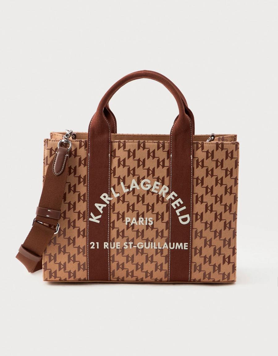 RSG SQUARE MONO MD TOTE en color Marron