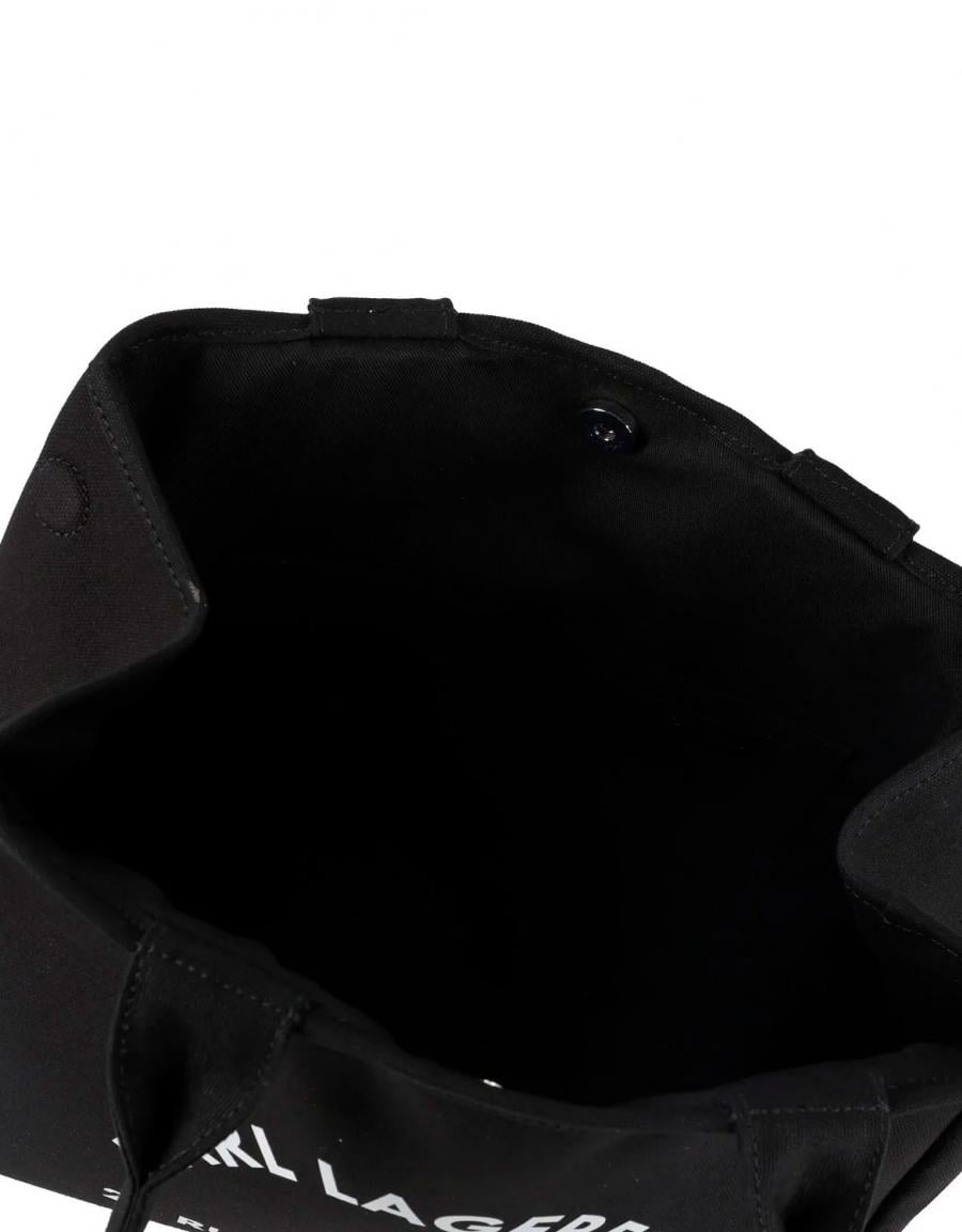 BOLSO KARL LAGERFELD K/RSG CONVERTIBLE TRAPEZE TOTE en color Negro