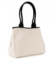 BOLSO KARL LAGERFELD K/RSG CONVERTIBLE TRAPEZE TOTE en color Blanco
