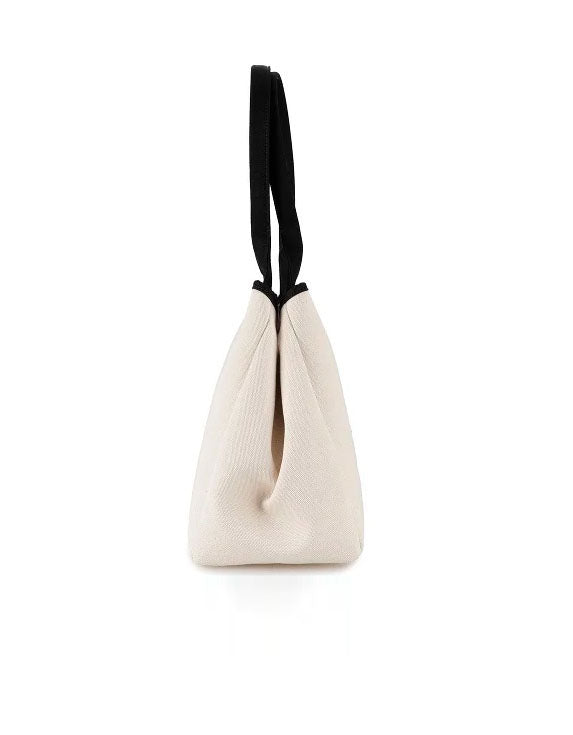 BOLSO KARL LAGERFELD K/RSG CONVERTIBLE TRAPEZE TOTE en color Blanco