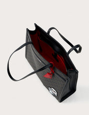 BOLSO KARL LAGERFELD IKON MONOGRAM CC SQUARE TOTE en color Marron