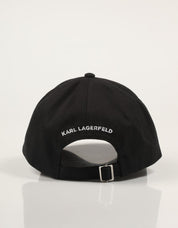 GORRA KARL LAGERFELD K/SIGNATURE CAP en color Negro