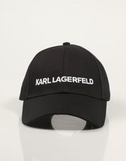 GORRA KARL LAGERFELD K/ESSENTIAL CAP en color Negro
