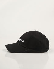 GORRA KARL LAGERFELD K/ESSENTIAL CAP en color Negro