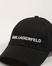 GORRA KARL LAGERFELD K/ESSENTIAL CAP en color Negro