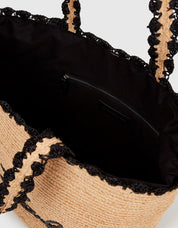 GORRA KARL LAGERFELD K/SIGNATURE SCALLOP BAG en color Beige