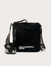 BOLSO KARL LAGERFELD KLG NYLON SMALL CROSSBODY en color Negro