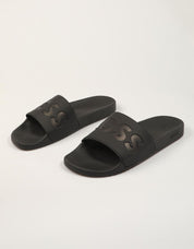 CHANCLAS BOSS ARYEH SLIDE en color Negro