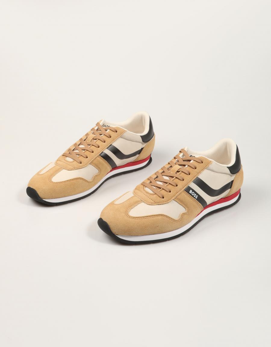 ZAPATILLAS BOSS ORANGE LEVON en color Beige