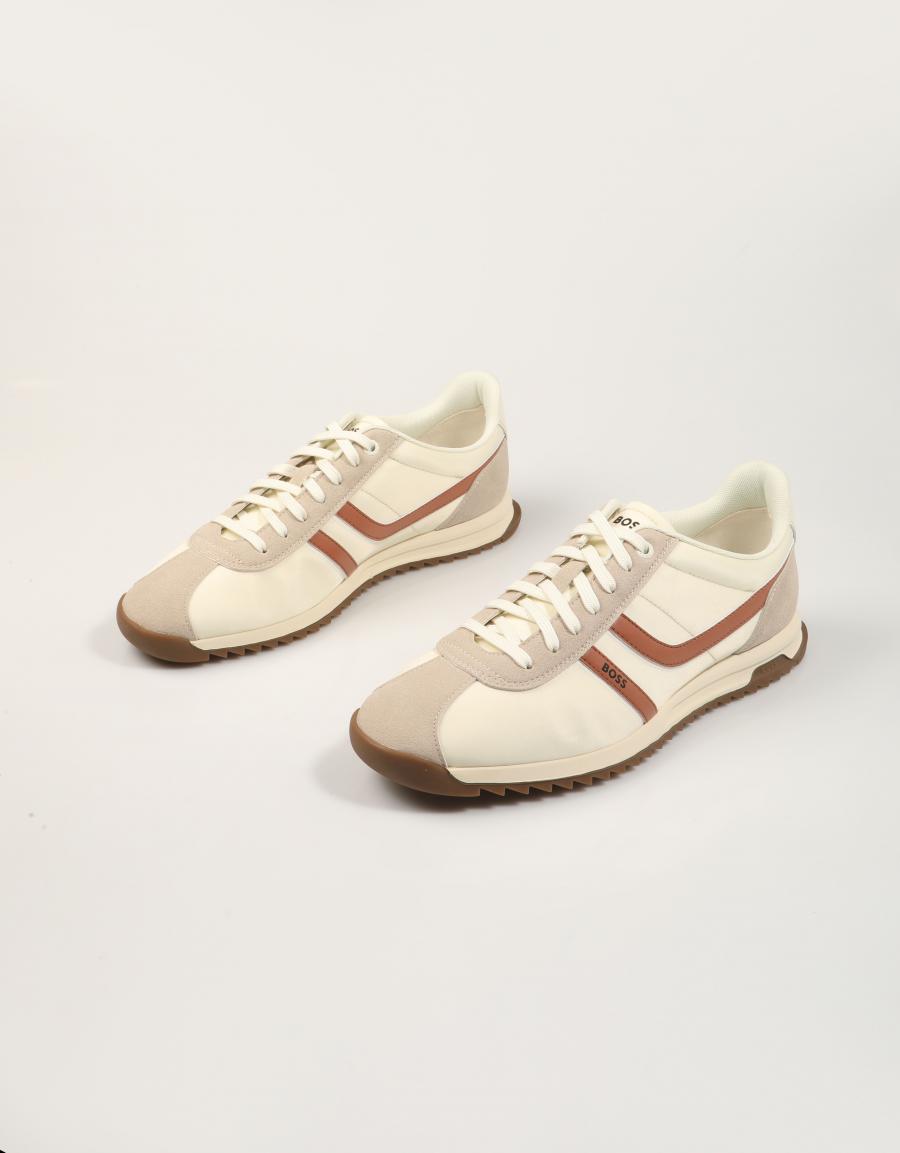 ZAPATILLAS BOSS ORANGE ZAYN LOWP en color Beige