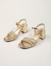 SANDALIAS XTI SANDALIA ORO 145439 en color Oro