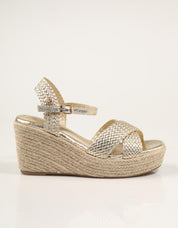 SANDALIAS XTI SANDALIA TEX ORO en color Oro