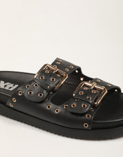 SANDALIAS XTI BIO REMACHES NEGRO en color Negro