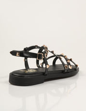 SANDALIAS XTI SANDALIA REMACHES NEGRO en color Negro