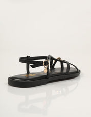 SANDALIAS XTI SANDALIA DEDO NEGRO en color Negro