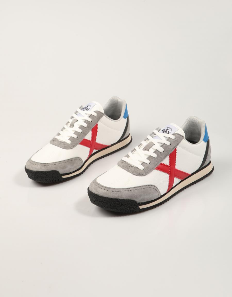 ZAPATILLAS MUNICH RIBER en color Blanco