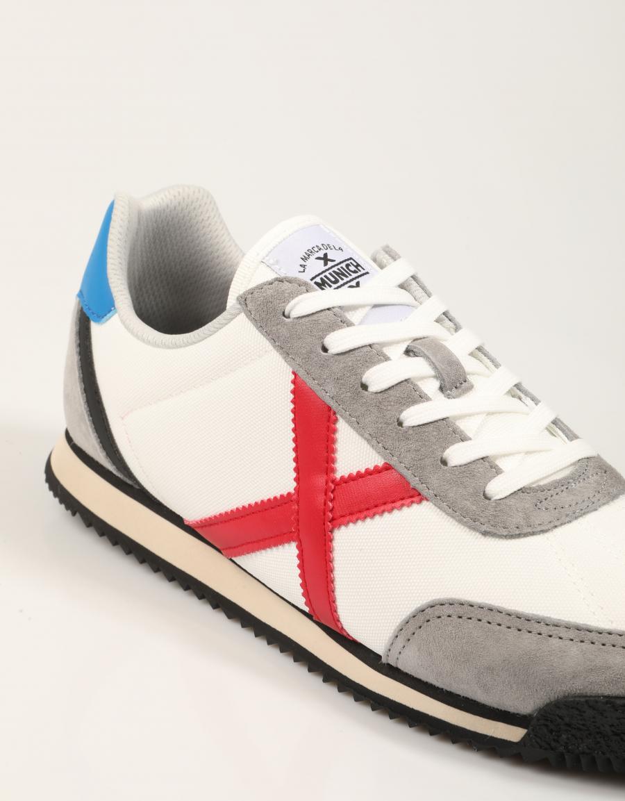 ZAPATILLAS MUNICH RIBER en color Blanco