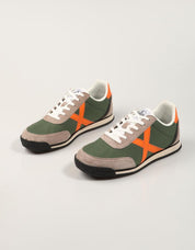 ZAPATILLAS MUNICH RIBER en color Kaki