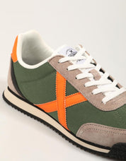 ZAPATILLAS MUNICH RIBER en color Kaki