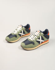 ZAPATILLAS MUNICH MASSANA CLASS en color Kaki