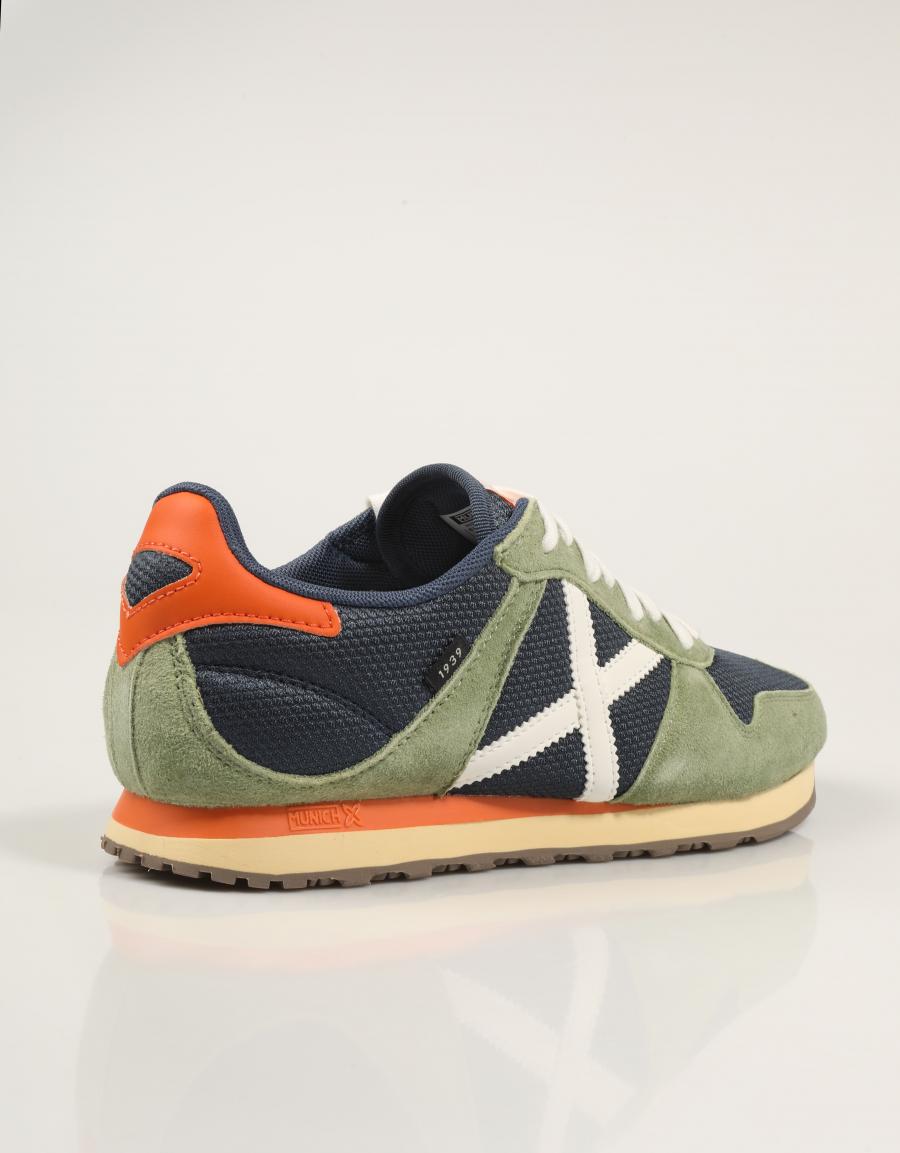 ZAPATILLAS MUNICH MASSANA CLASS en color Kaki