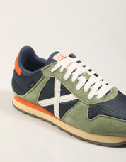 ZAPATILLAS MUNICH MASSANA CLASS en color Kaki