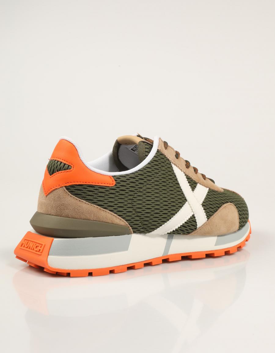 ZAPATILLAS MUNICH SAPPORO CLUB en color Kaki