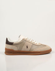 ZAPATILLAS POLO RALPH LAUREN HRT AERA PP SNEKAERS LOW TOP LAC en color Beige
