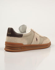 ZAPATILLAS POLO RALPH LAUREN HRT AERA PP SNEKAERS LOW TOP LAC en color Beige