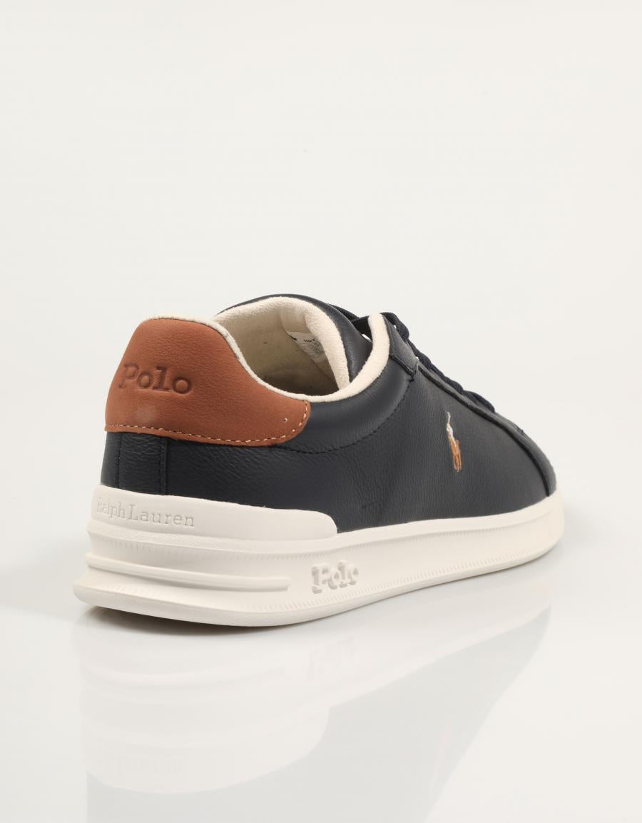 ZAPATILLAS POLO RALPH LAUREN HRT CRT II-SNEAKERS-LOW TOP LACE en color Azul marino