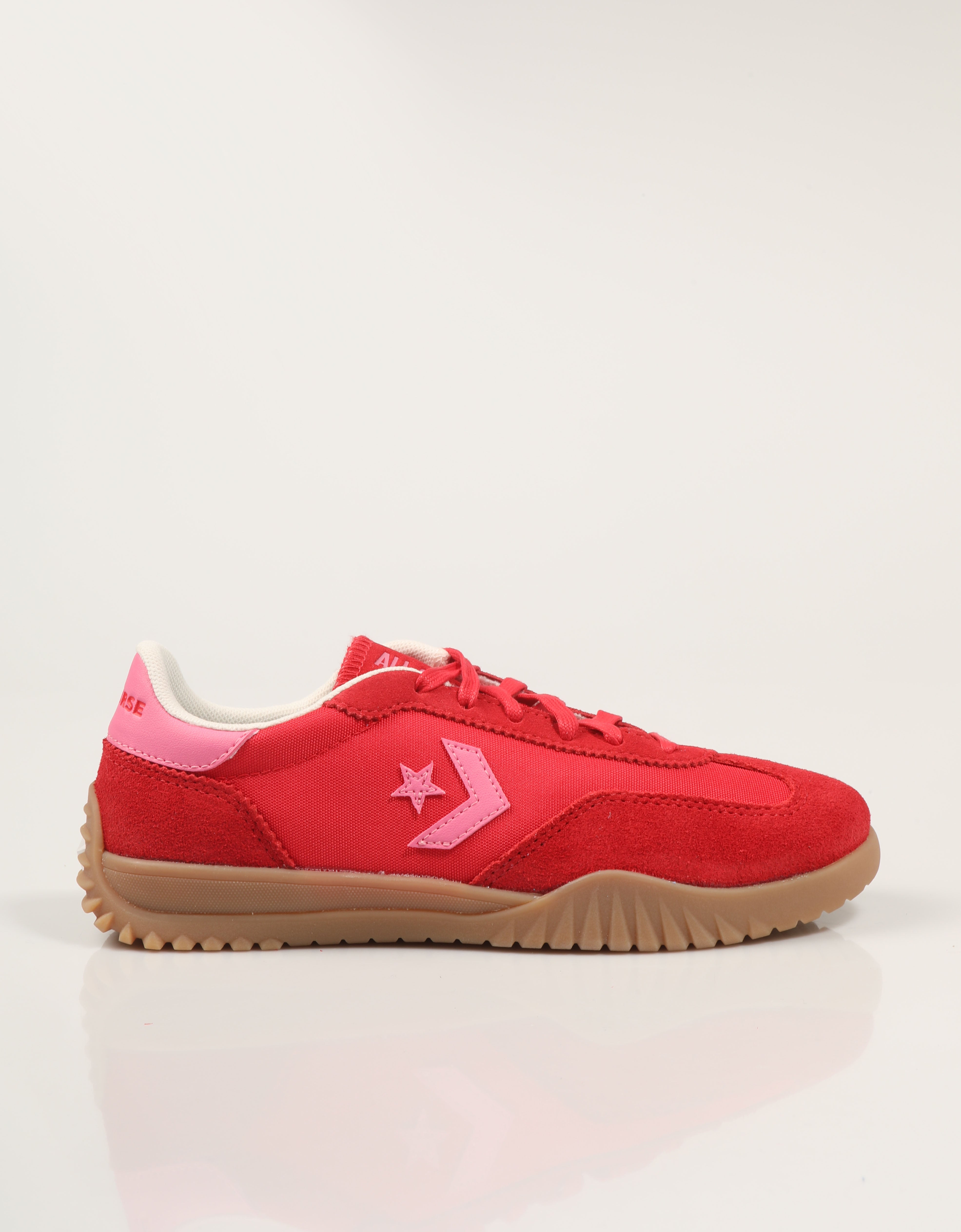ZAPATILLAS CONVERSE RUN STAR TRAINER SUEDE en color Rojo