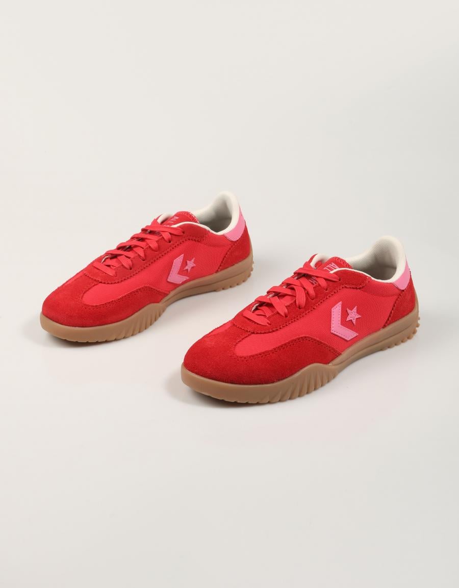 ZAPATILLAS CONVERSE RUN STAR TRAINER SUEDE en color Rojo