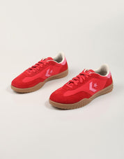 ZAPATILLAS CONVERSE RUN STAR TRAINER SUEDE en color Rojo