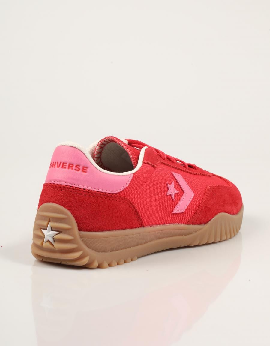 ZAPATILLAS CONVERSE RUN STAR TRAINER SUEDE en color Rojo